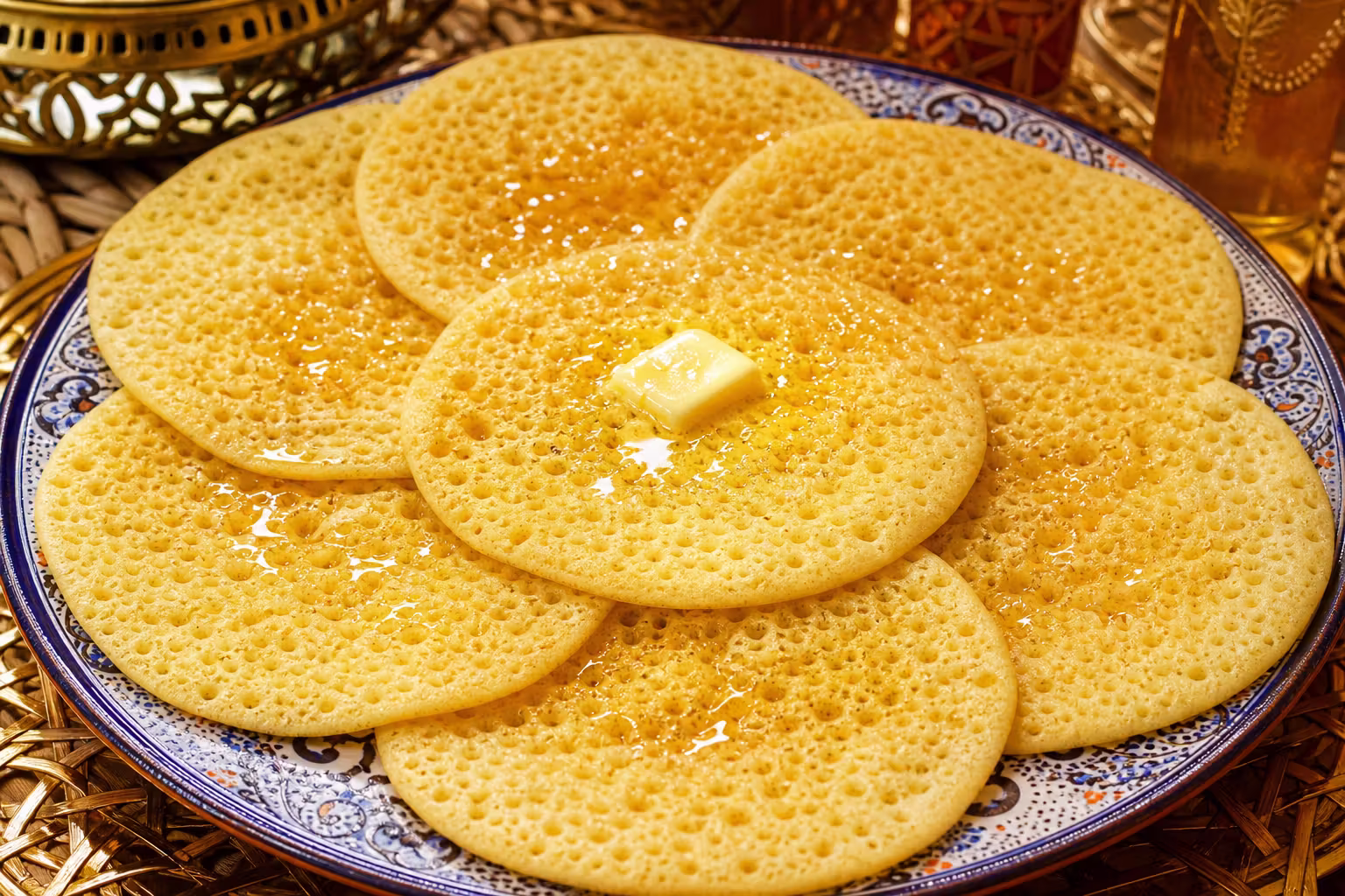 Baghrir – Marokkanische Tausend-Loch-Pfannkuchen