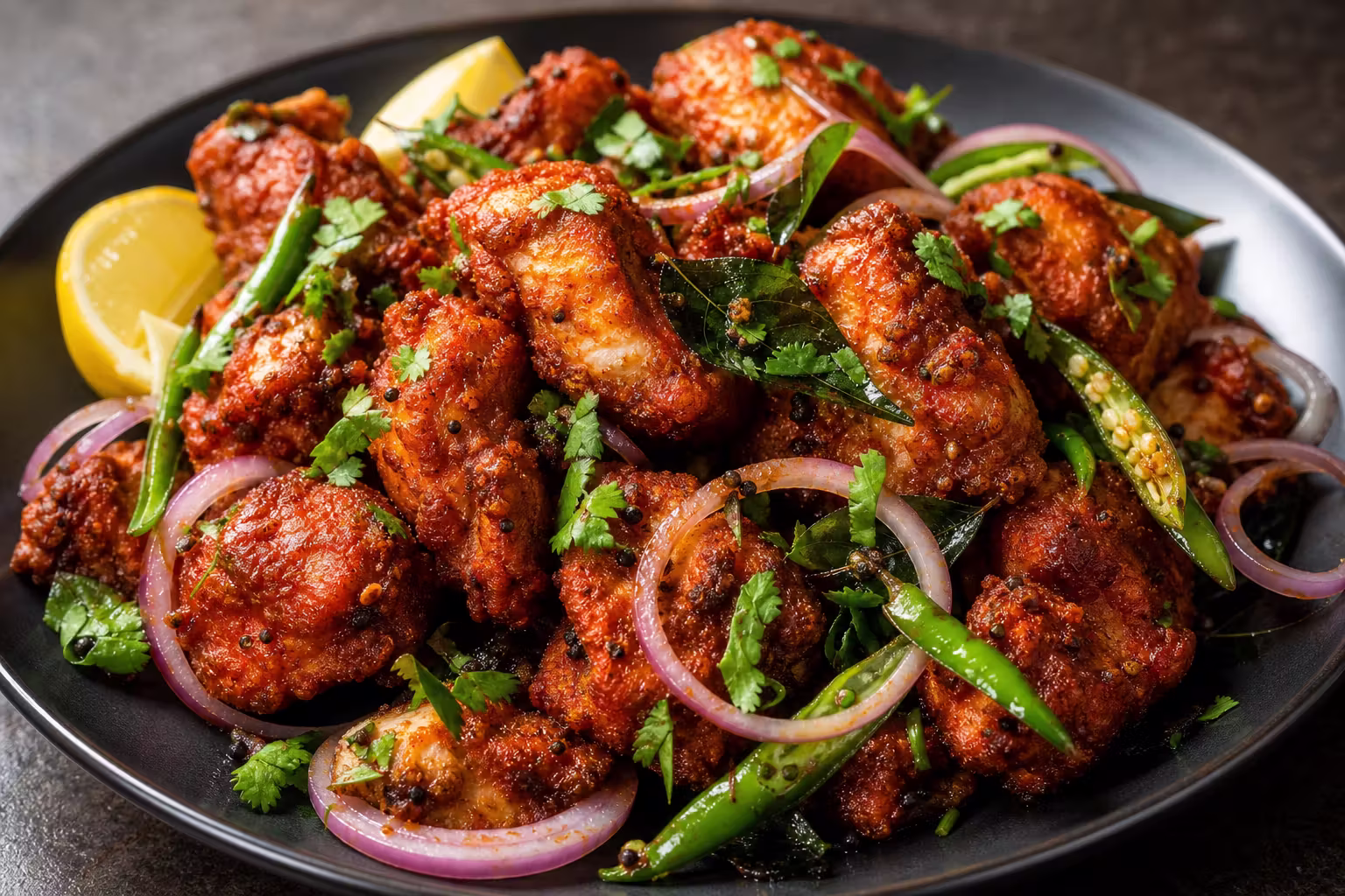 Chicken 65 – Würziges indisches Hähnchen