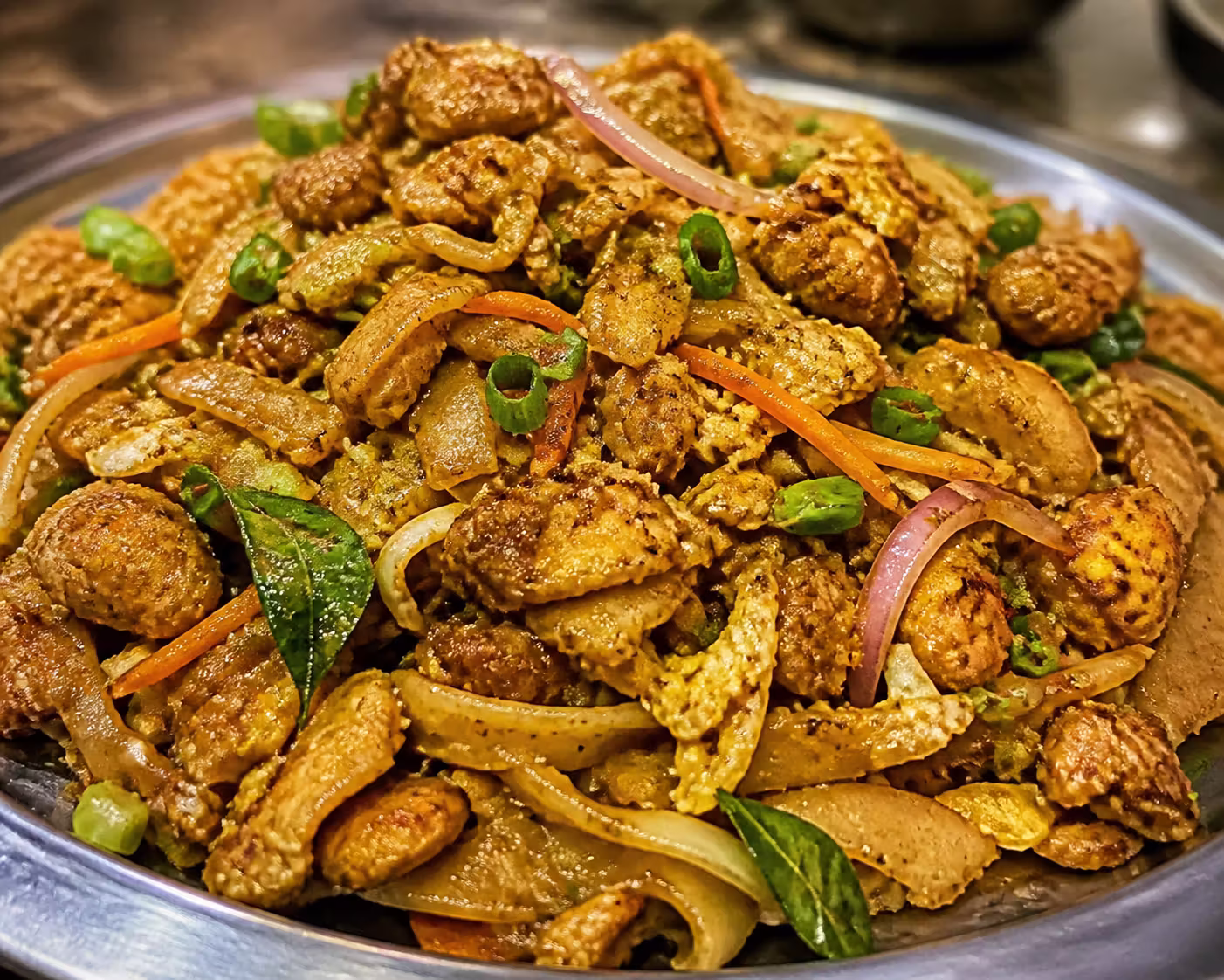 Chicken Kottu Roti – Sri-lankisches Streetfood