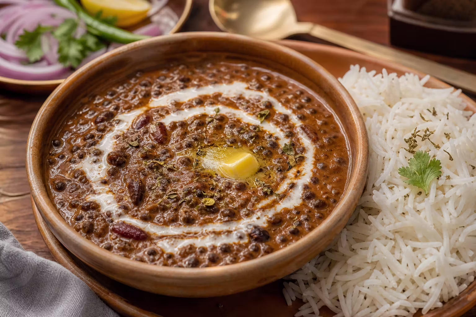 Dal Makhani mit Basmatireis