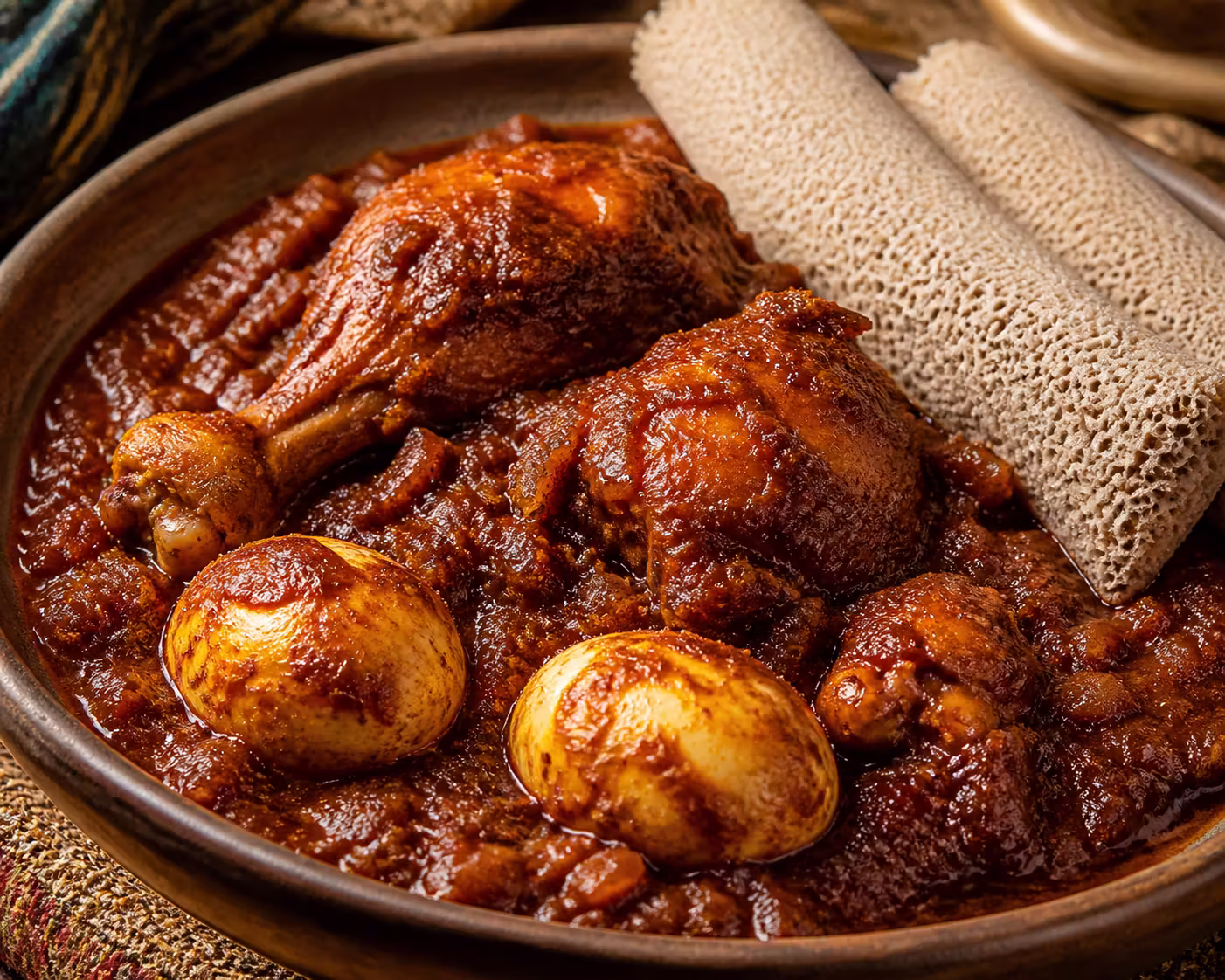 Doro Wat – Äthiopisches Hähnchencurry