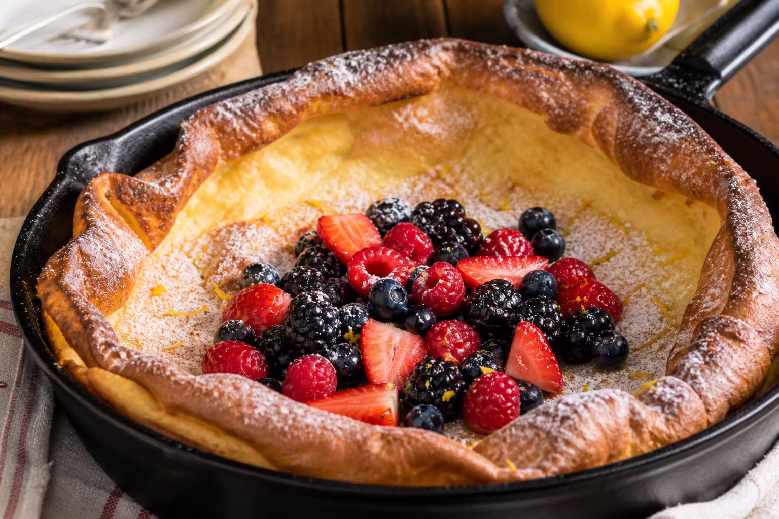 Dutch Baby aus dem Ofen