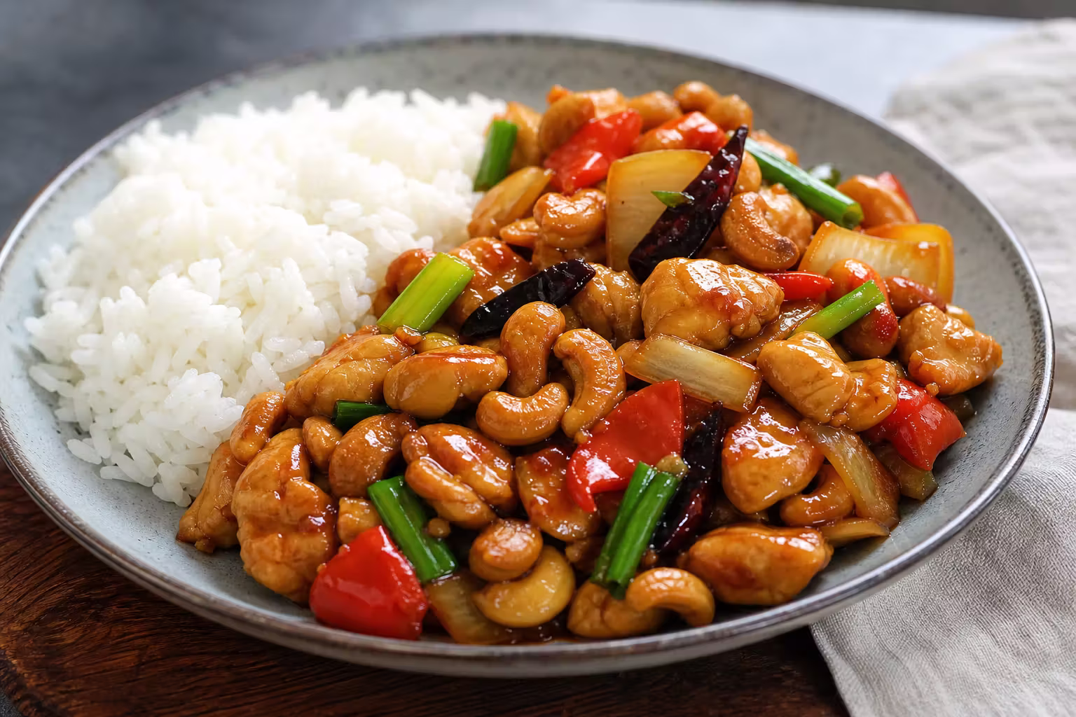 Gai Pad Med Mamuang – Thailändisches Cashew-Hähnchen