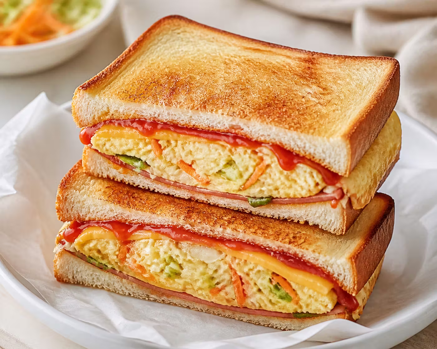 Gilgeori Toast – Koreanisches Frühstückssandwich