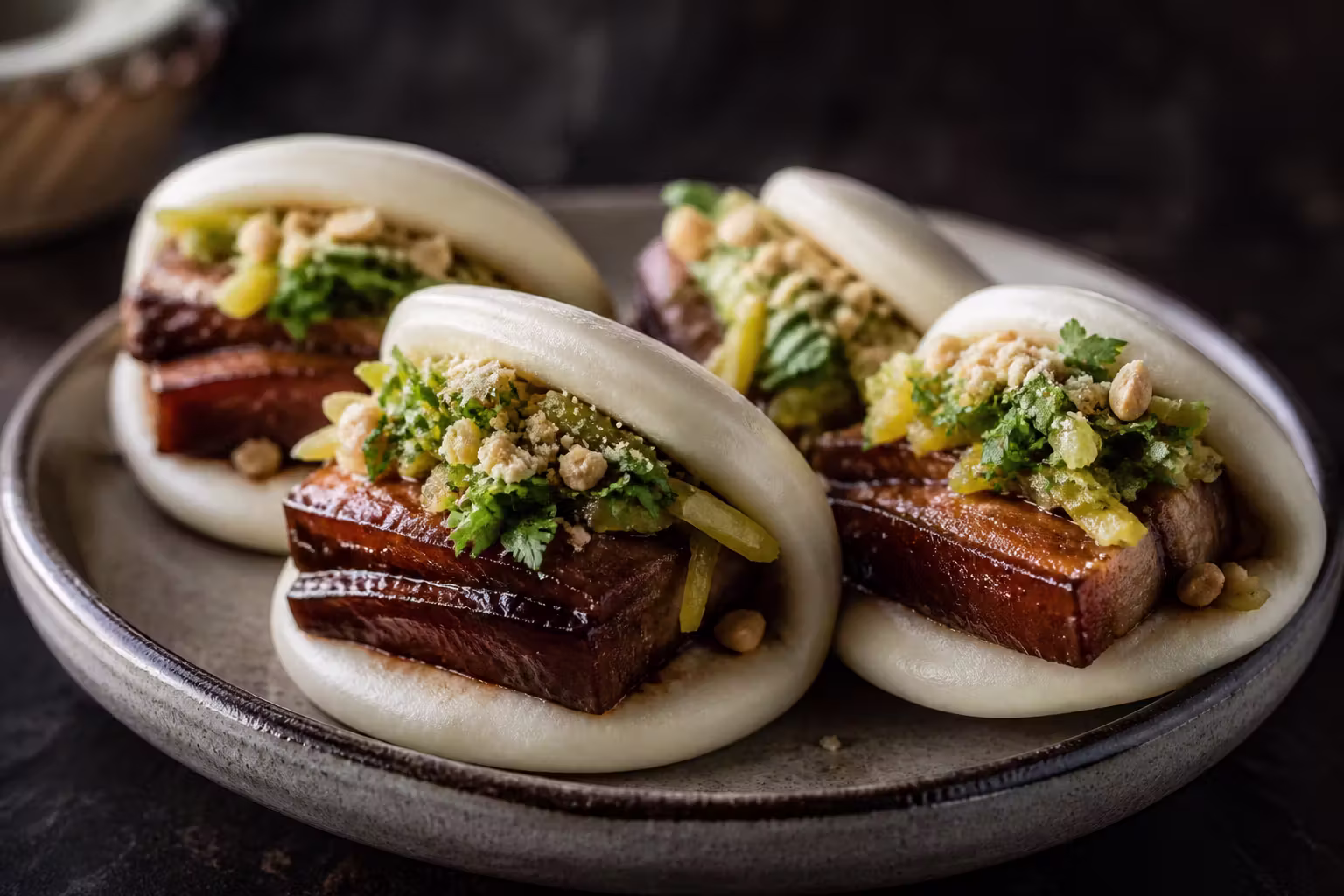 Gua Bao – Taiwanesische Bao Buns mit geschmortem Schweinebauch