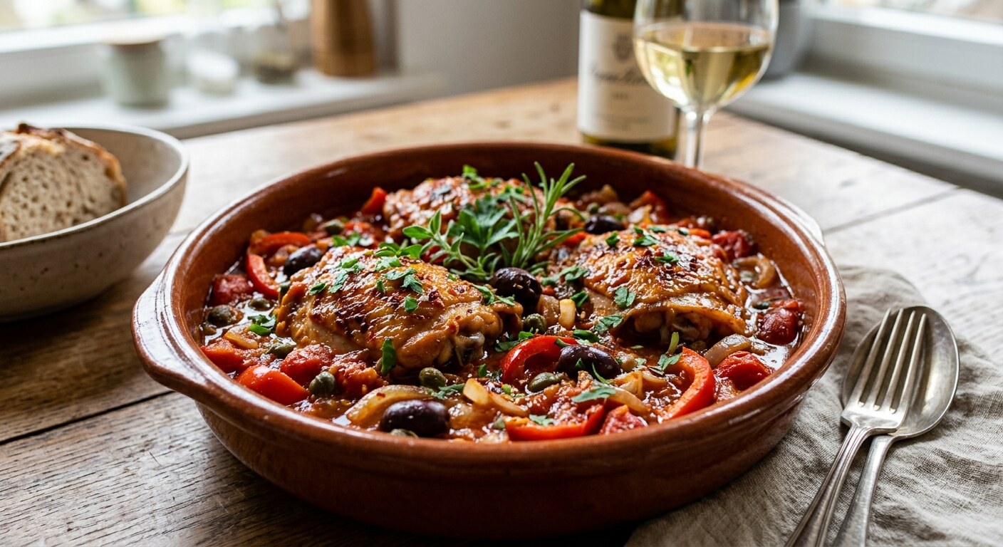 Hähnchen Cacciatore