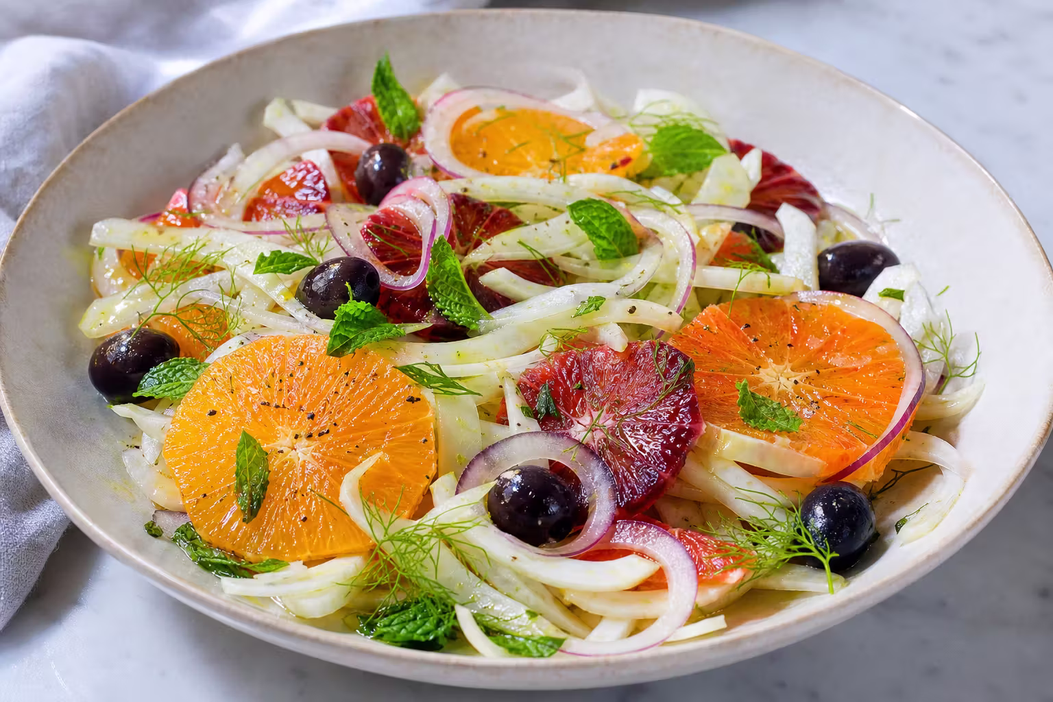 Insalata di Finocchi e Arance