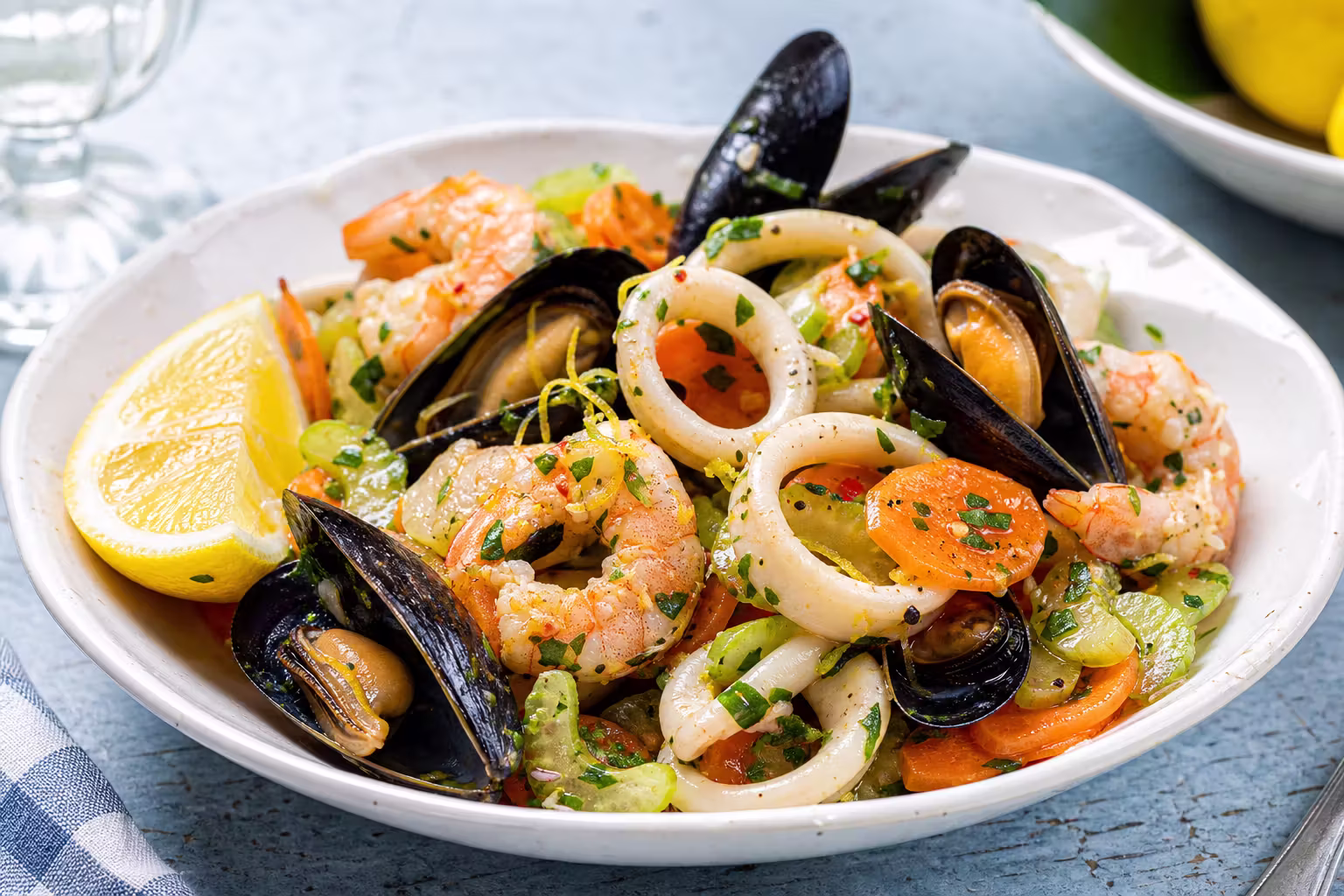 Insalata di Mare - Italienischer Meeresfrüchtesalat