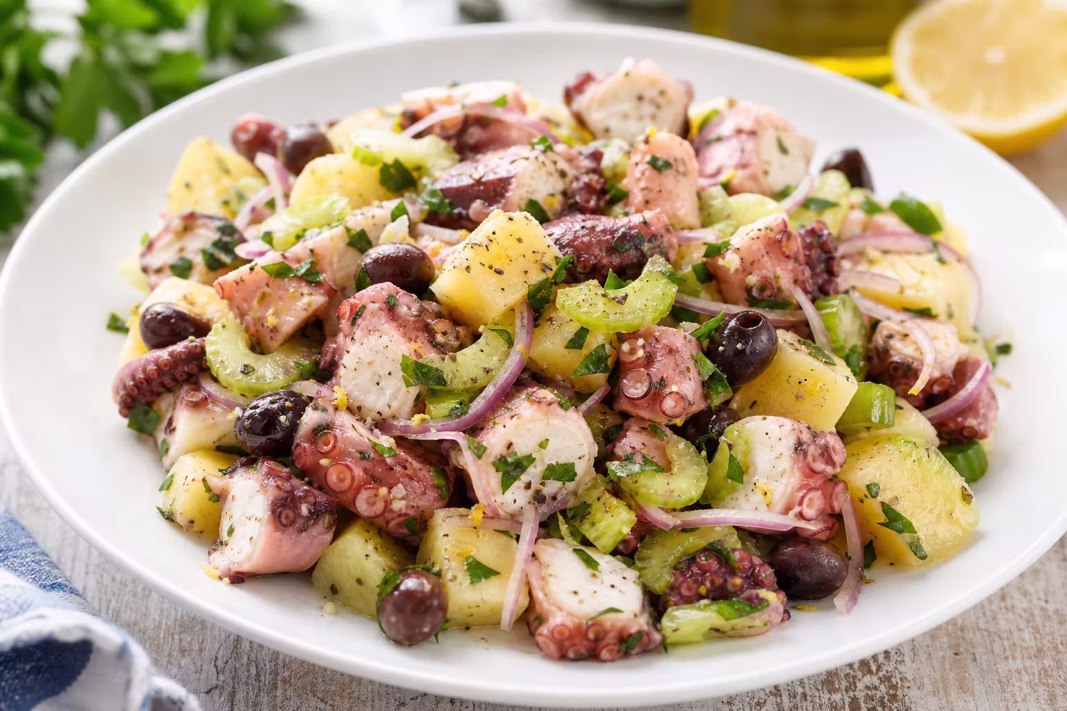 Insalata di Polpo e Patate