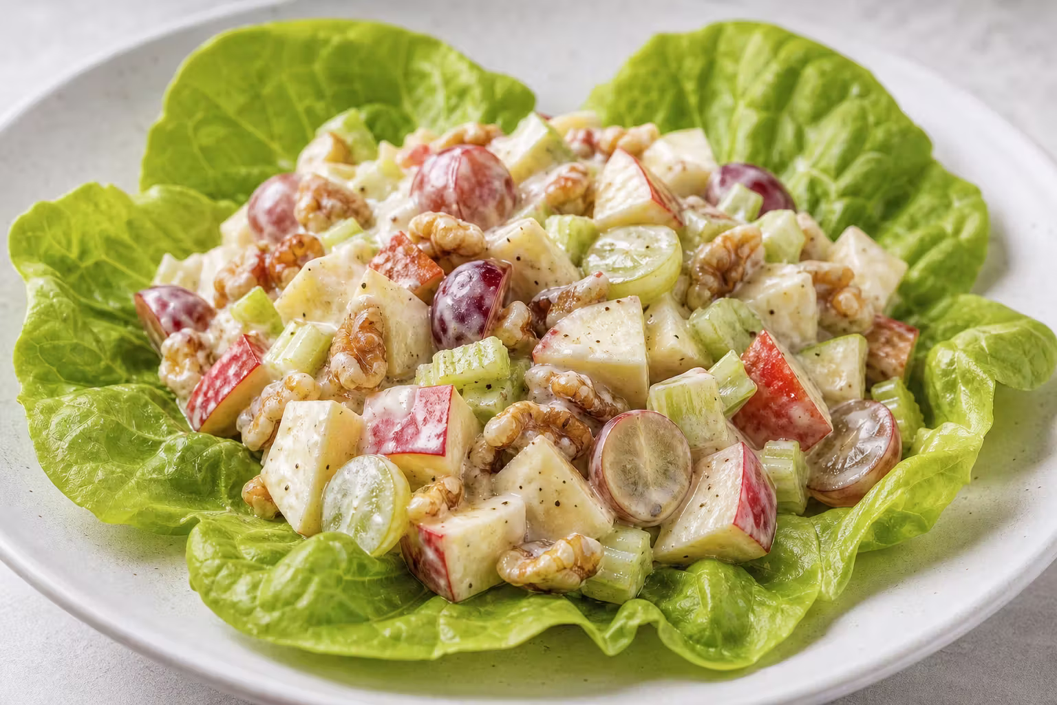 Klassischer Waldorfsalat