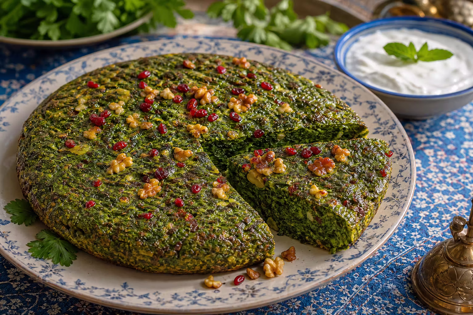 Kuku Sabzi – Persisches Kräuteromelett