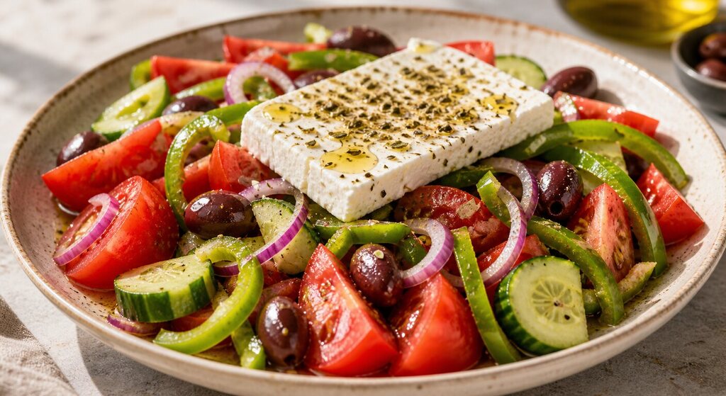 Rezeptbild: Griechischer Bauernsalat