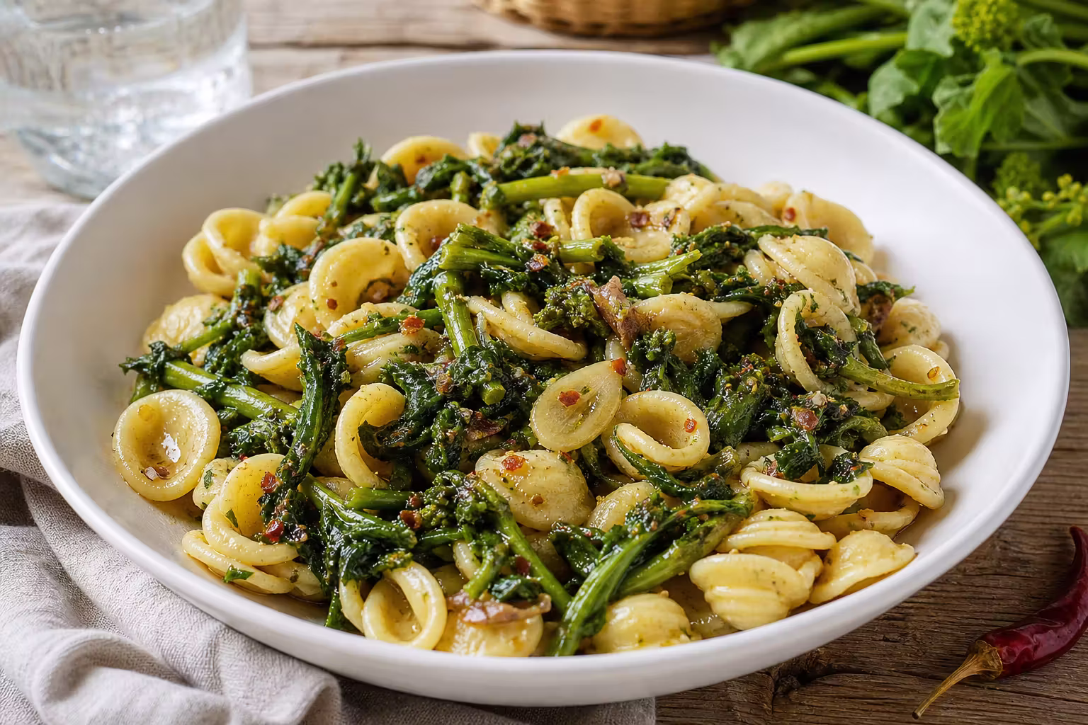 Orecchiette con le Cime di Rapa