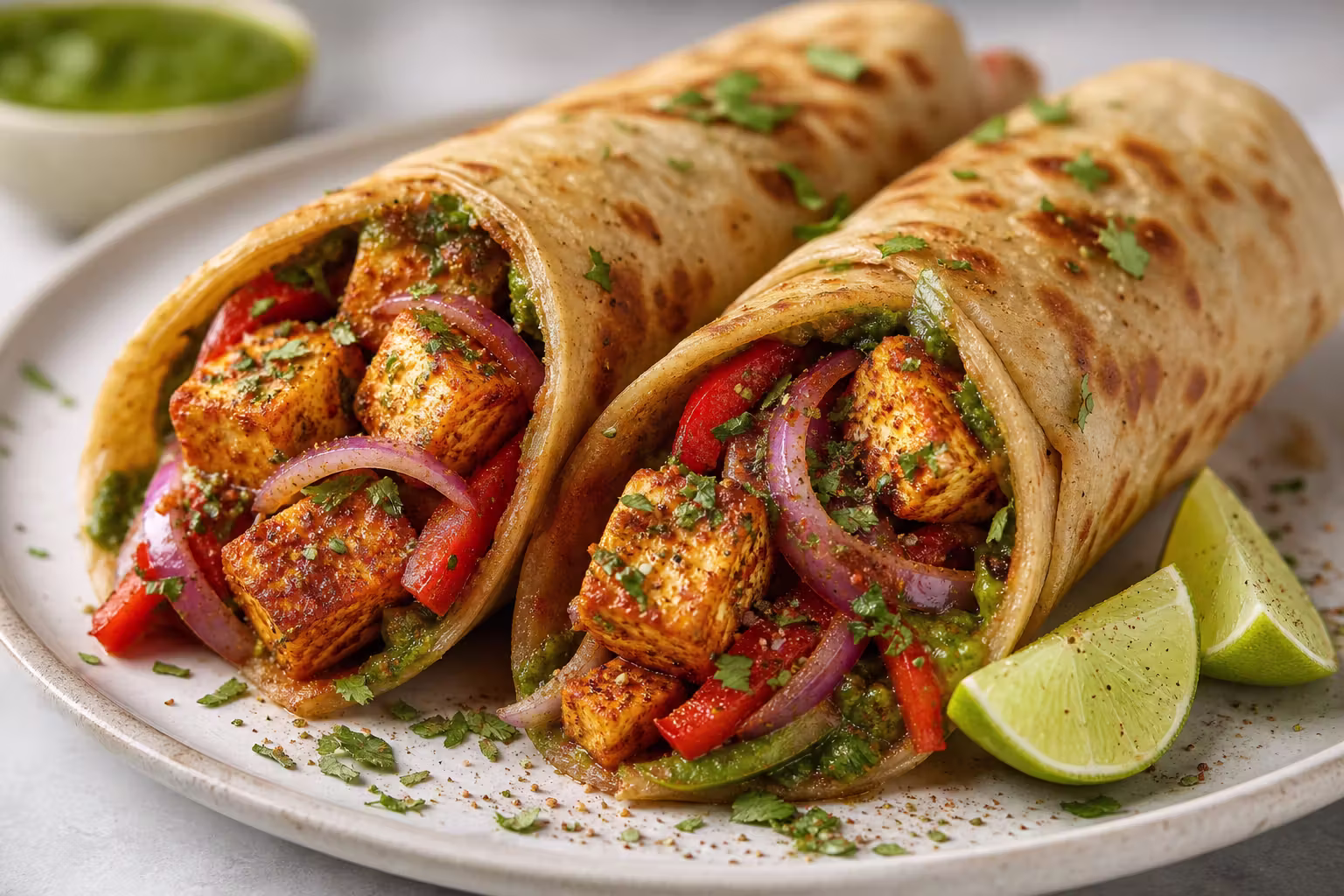 Paneer Kathi Rolls