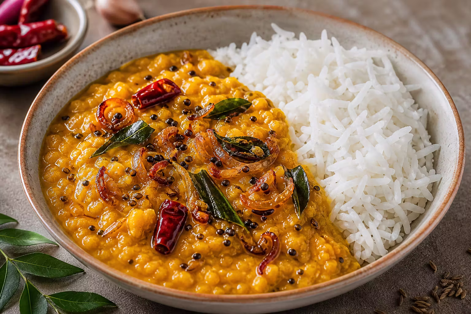 Parippu Curry – Sri-lankisches Linsen-Curry