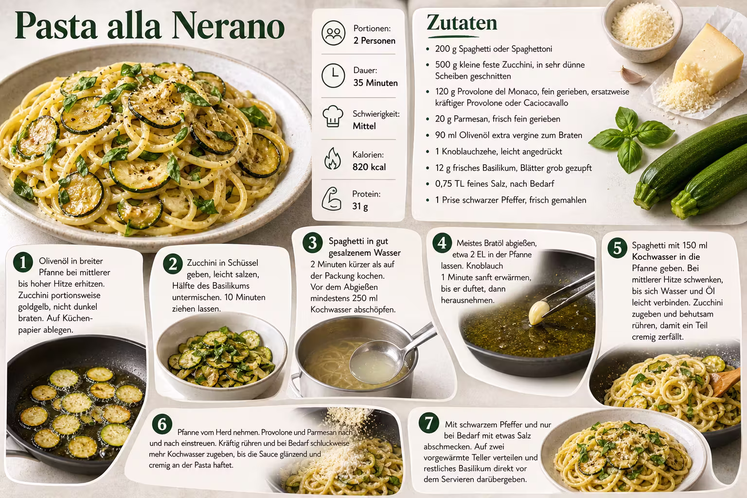 Rezept: Pasta alla Nerano