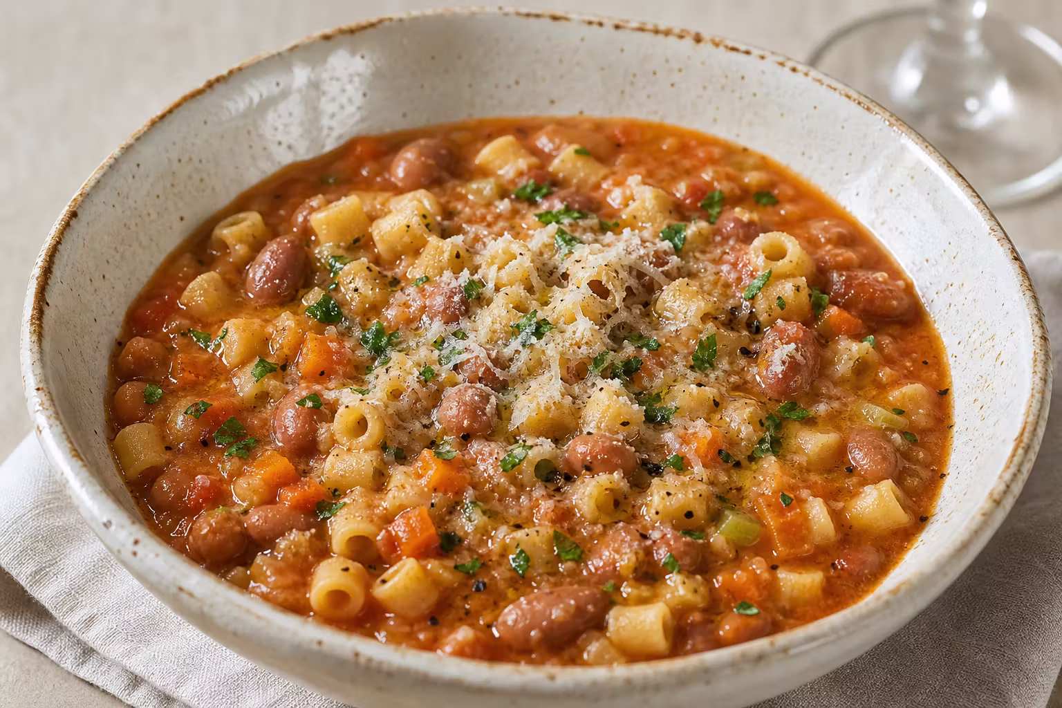 Pasta e Fagioli alla Veneta
