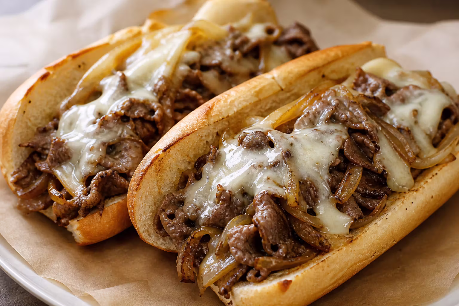 Philly Cheesesteak mit Provolone