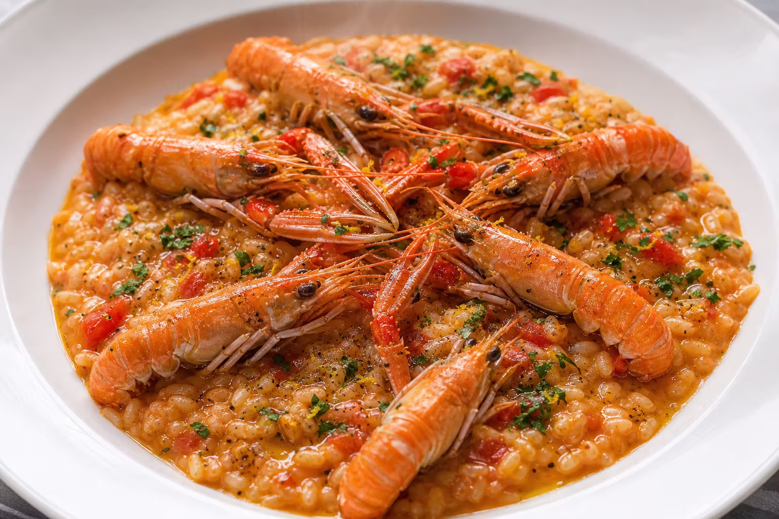 Risotto agli Scampi