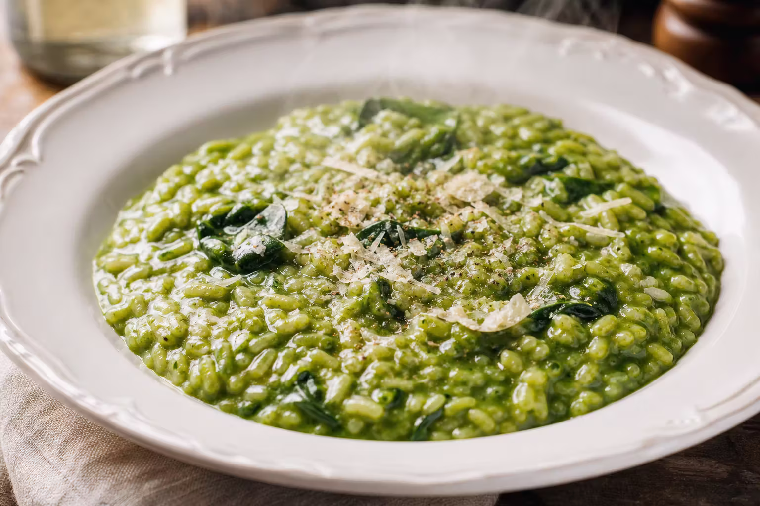 Risotto agli Spinaci – Italienisches Spinatrisotto