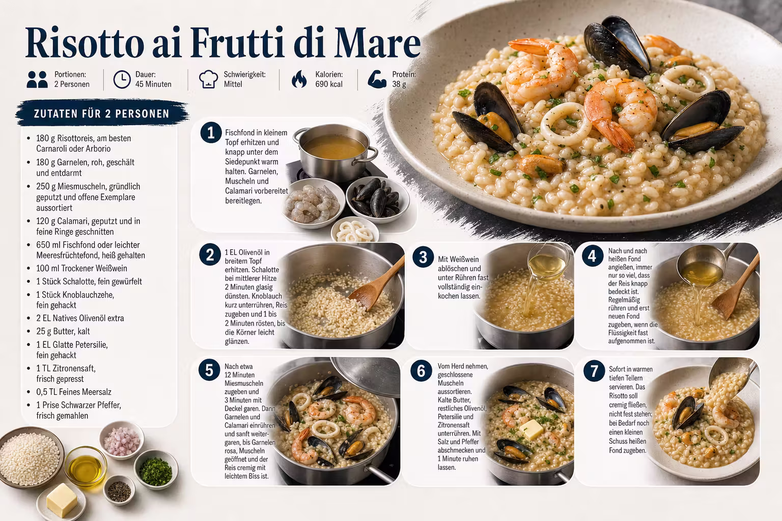 Rezept: Risotto ai Frutti di Mare