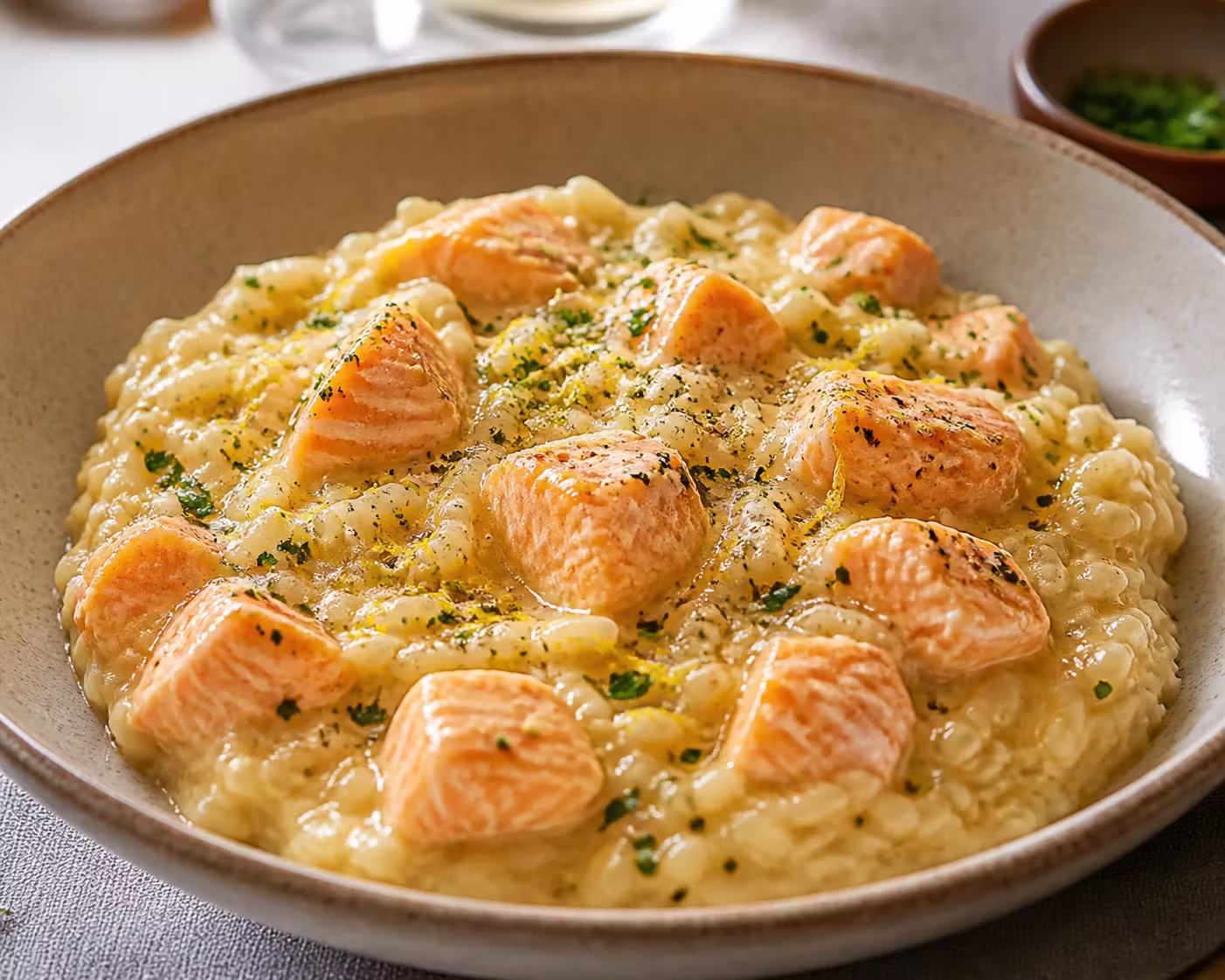 Risotto al Salmone – Italienisches Lachsrisotto