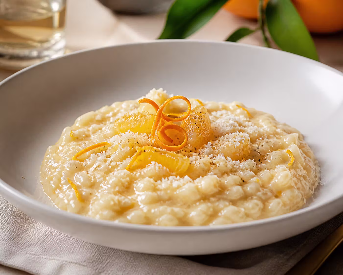 Risotto all’Arancia – Italienisches Orangenrisotto