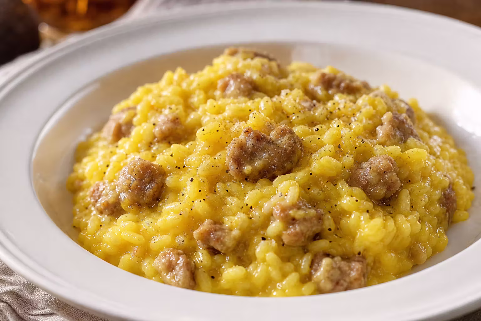 Risotto alla Monzese mit Luganega