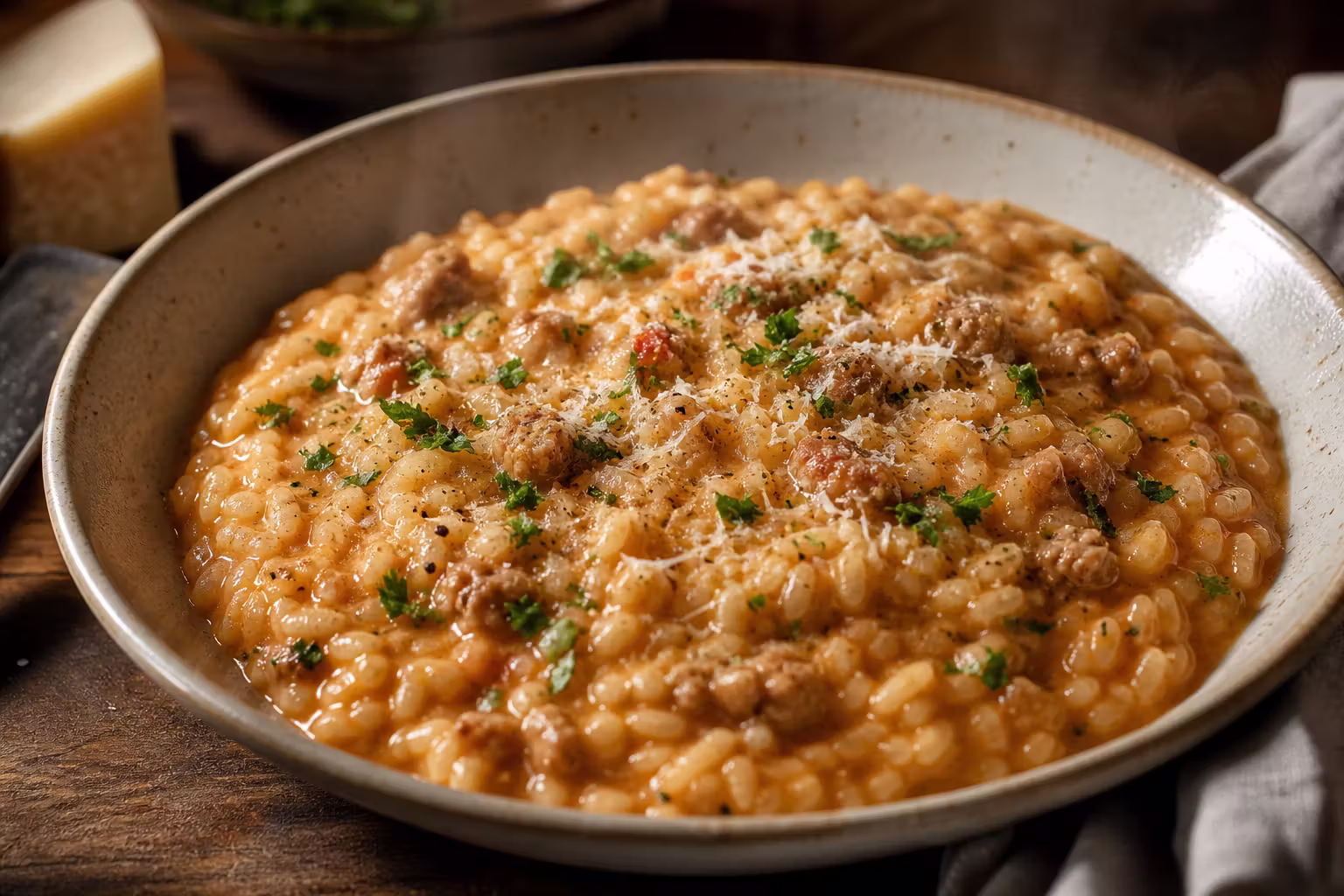 Risotto alla Salsiccia