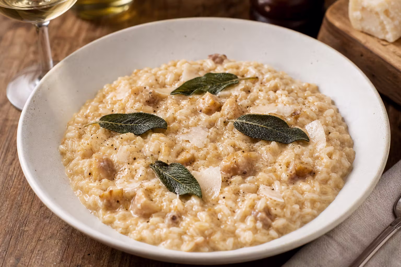 Risotto alle Castagne – Italienisches Maronenrisotto