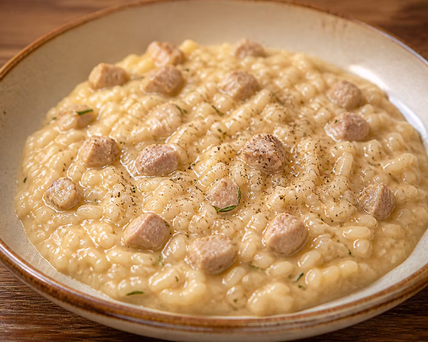 Risotto all’Isolana – Veroneser Risotto mit Kalb und Schwein