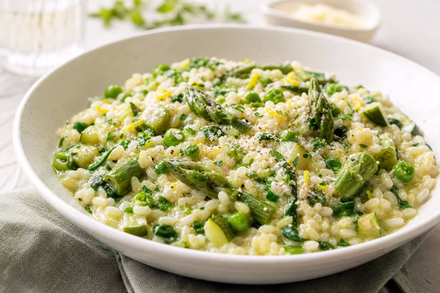 Risotto Primavera – Italienisches Gemüserisotto