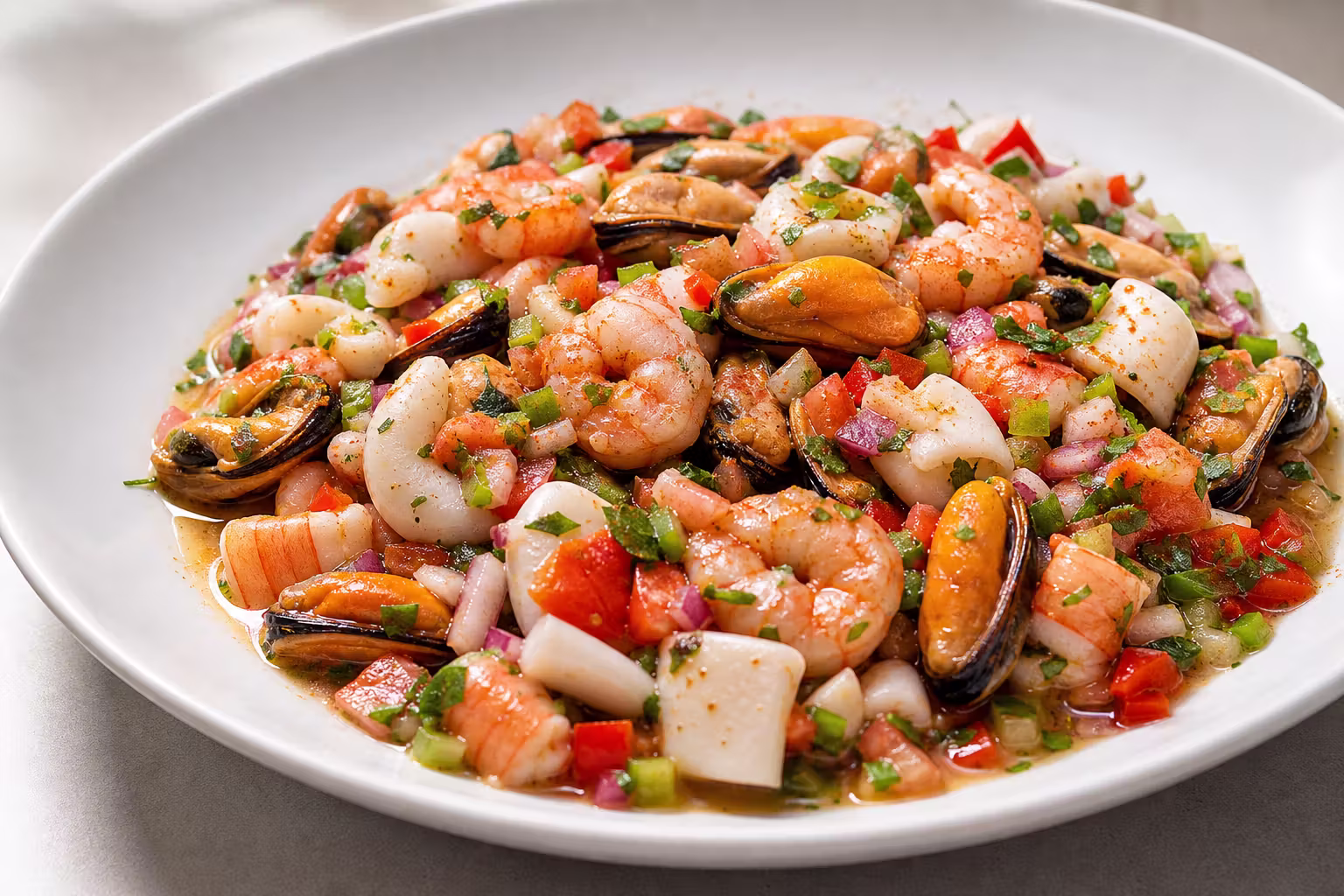 Salpicón de Marisco – Spanischer Meeresfrüchtesalat