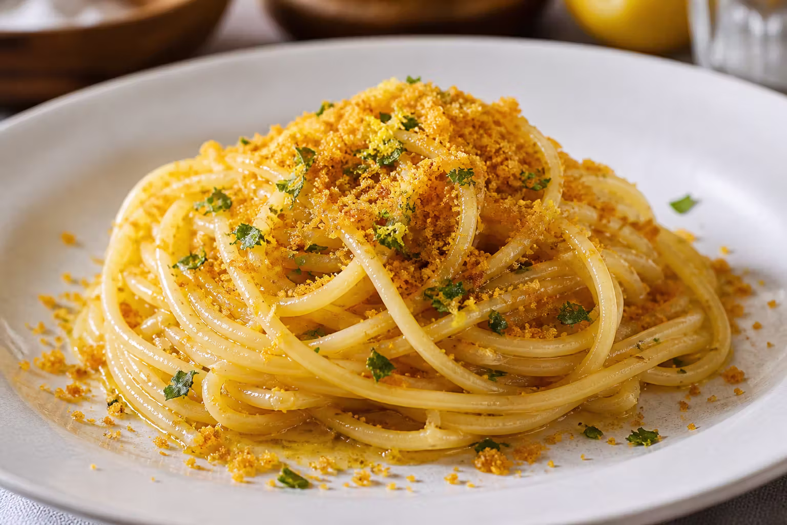 Spaghetti alla Bottarga – Sardische Pasta mit Meeräschenrogen