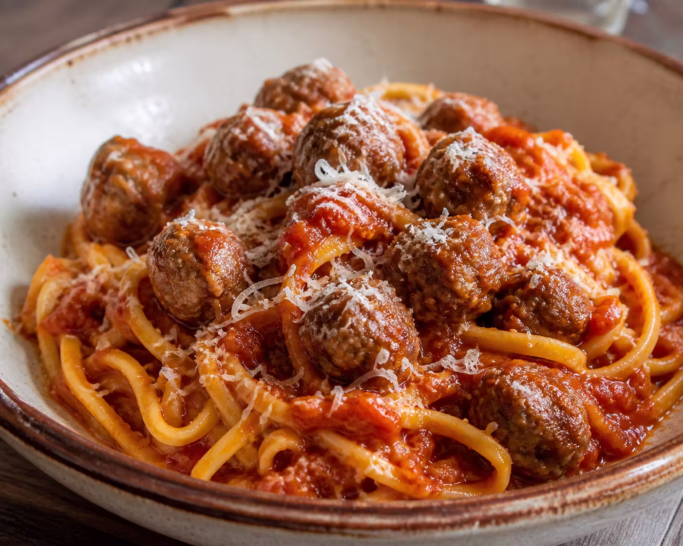 Spaghetti alla Chitarra con Pallottine