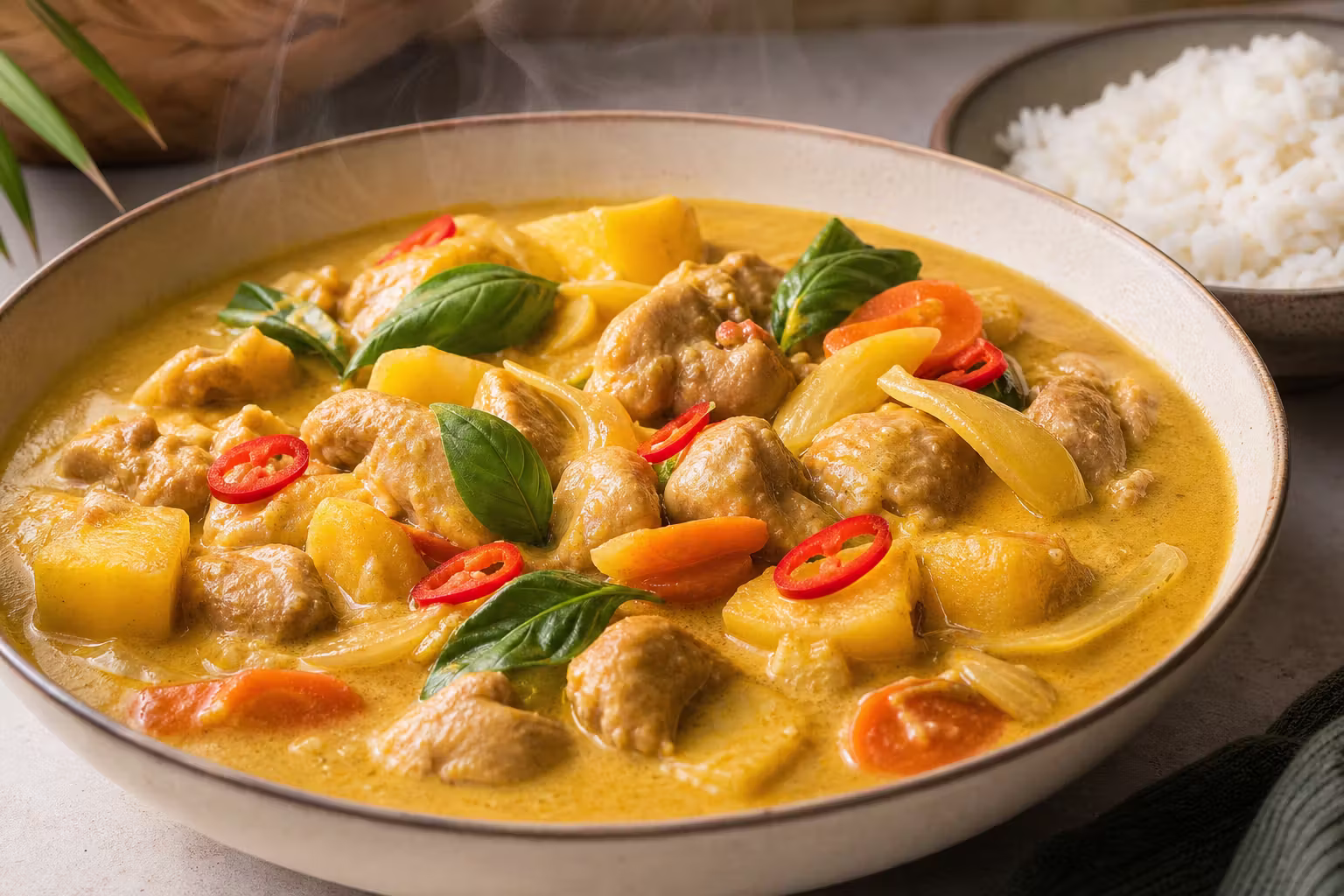 Thai Yellow Curry mit Hähnchen
