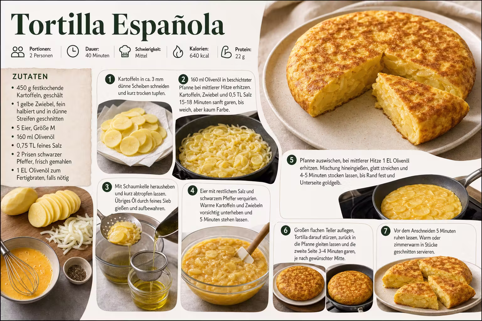 Rezept: Tortilla Española